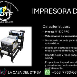 Impresora DTF M1630 Pro