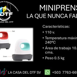 Mini Plancha Térmica