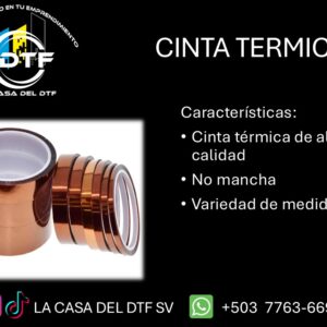 Cinta térmica 10mm