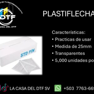 Plastiflechas 25mm