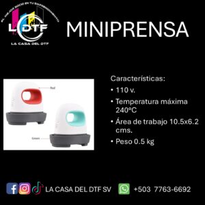 Mini Plancha Térmica