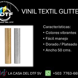 Vinil Textil Glitter