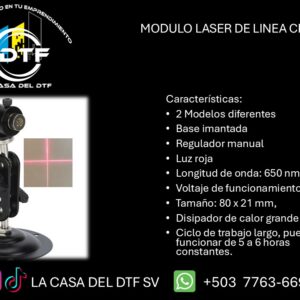 Modulo laser guía cruzada